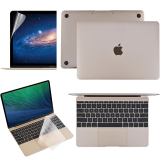 苹果MacBook 12寸笔记本电脑3M外壳保护贴膜套装TPU键盘膜屏幕膜