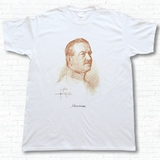 奥匈帝国一战陆军军人画像纯棉短袖军迷T恤数码打印T恤0535