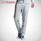 [惠]Kappa男运动休闲裤直筒裤宽松长裤跑步收口小脚裤K0452AK19