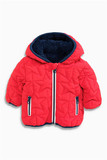 NEXT正品代购男宝星星图案外套蓝色和红色大衣帅气风衣秋冬款