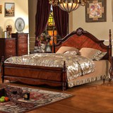 欧式床美式床乡村床法式公主床1.8米实木新古典双人床婚床单人床