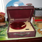民俗怀旧老物件 留声机 中华牌电唱机 胶片机 文革时期老唱片机