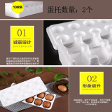 鸡蛋托 土鸡蛋鸭蛋盒纸箱子加泡沫收纳安全包装盒防震防摔珍珠棉