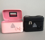 韩国3ce化妆箱包大容量手提收纳箱专业跟妆方形定型女化妆包大号