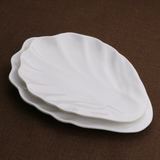 镁质白瓷 酒店用品 陶瓷餐具批发 盘子 纯白 厂家直销 白菜盘