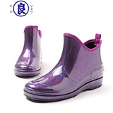 进口雨鞋日本制时尚雨鞋水鞋防水鞋胶鞋雨靴春秋季雨鞋顺丰包邮