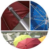 2米2.2米万向钓鱼伞双层防雨超轻碳素防晒防紫外线折叠钓伞