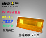 PZ30-12回路 配电箱塑料盖板 配电箱盖子 家用照明箱面板 12位