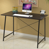 新款特价简约现代台式电脑桌多规格简易钢木组装家用学习办公桌