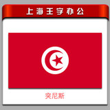 各国国旗 突尼斯外国旗2号240*160cm(1号2号3号5号6号7号8号旗子