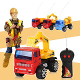 热卖小孩玩具迷你儿童无线挖掘机儿童遥控车 儿童玩具吊车模型