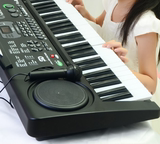 aq玩具钢琴儿童电子琴带麦克风可充电可弹奏34岁56岁女孩生日礼物