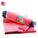 HPPLGG卡通糖果抱枕被子两用可水洗抱枕儿童毯空调被夏凉被纯棉