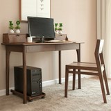 纯实木书桌椅组合1.2米白橡木电脑桌1米写字桌办公室日式简约特价