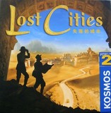 失落的城市LostCities考古探险失落之城经典桌游两人桌面游戏卡牌