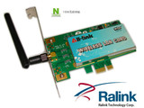 雷凌Ralink RT5390 B/G/N PCI-e台式电脑内置无线网卡 支援软AP