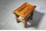 奥坎 原木红木实木 休闲茶餐桌凳子小方凳现货