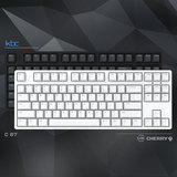 阿祖外设 iKBC C87 G87透光PBT键帽游戏樱桃机械键盘黑轴青轴奶轴