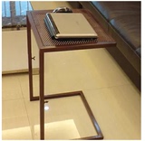 简约现代 电脑桌台式升降桌 高度可调节铁艺笔记本电脑桌写字桌