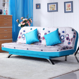 小户型布艺折叠沙发床 单双人沙发床客厅卧室多功能可拆洗