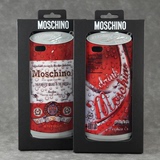 正品Moschino斜挎啤酒管iPhone6s 4.7手机壳苹果6s外壳硅胶保护套