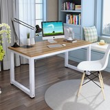 钢木电脑桌台式桌子家用 简易现代办公桌简约儿童书桌写字台包邮