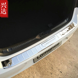 款上海大众凌渡专用不锈钢后保险杠踏板 LAMANDO外置后护板汽车