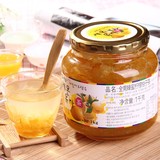 【全南专卖店】送木勺 韩国柠檬柚子茶 全南蜂蜜柠檬柚子茶1Kg
