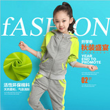 童装女童春装2016新款儿童运动卫衣套装中大童休闲长袖韩版两件套
