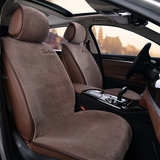 2017款汽车坐垫沃尔沃V40 S80L V60 XC60  S60L冬季羊毛短绒座垫