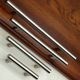 2011直型实心不锈钢拉手 现代简约圆条型厨房柜子橱柜长拉手把手