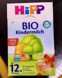 德国喜宝HIPP天然有机奶粉 本土国际直邮代购现货一岁 4段12+