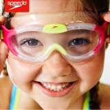 speedo 正品新款 大框 专业儿童泳镜 防水防雾防紫外线 2-6岁