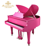 德国门德尔松钢琴 三角钢琴家用教学演奏粉色蝴蝶款GP-22BA-132