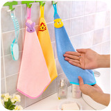居家家 超细纤维擦手巾不掉毛洗碗布 厨房挂式毛巾清洁巾吸水抹布