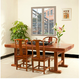 冰糖果大板桌简约实木大班台总裁桌餐桌红木现代原木办公桌老板桌