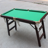 可折叠高密度板台球桌 儿童台球桌家用 成人桌球台 标准 小台球台