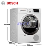 Bosch/博世 XQG80-WDG244601W8公斤洗衣5公斤烘干家用洗衣机新品