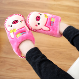 冬季儿童棉拖鞋男女童卡通防滑厚底包跟棉拖宝宝居家保暖包头拖鞋
