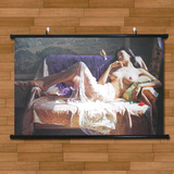 男女卧室情趣装饰画艺术人体油画效果性感美女裸体墙贴挂轴布画