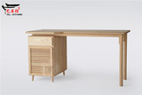 新中式书房办公家具实木书桌椅简约书台写字台  现代家用电脑桌椅