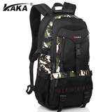 卡卡男士双肩包旅行包大容量登山包户外迷彩背包电脑包包潮男书包