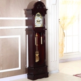 落地钟 欧式客厅时钟实木铜制机械座钟 古典豪华大堂钟 钟表包邮