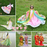 生日礼物芭芘古装仙子12关节中国娃娃 甄嬛白娘子嫦娥古装新娘