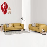 日式韩式布艺三人沙发组合北欧简约可拆洗沙发创意小户型客厅沙发