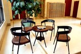 美式复古餐椅铁艺沙发椅子 時尚休闲吧奶茶咖啡店椅创意软垫凳子