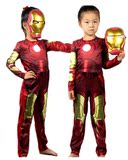 服装儿童钢铁侠衣服 儿童动漫超人表演服装变形金刚服包邮cosplay