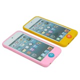 Ipod touch5保护壳touch5薄手机壳硅胶套聪明豆简约itouch6手机壳