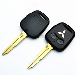 三菱蓝瑟汽车遥控器钥匙替换外壳更换壳直板两键