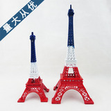 法国巴黎埃菲尔铁塔模型摆件橱窗摆设摄影道具创意开学礼物纪念品